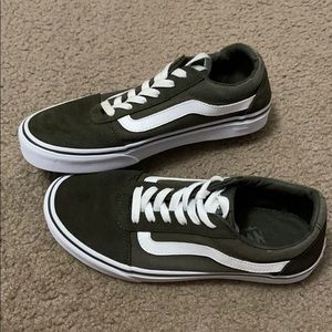 Olive green Vans